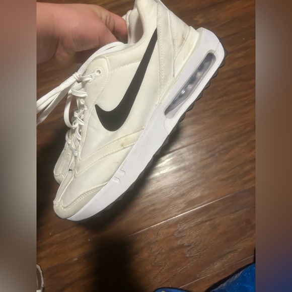 NIKE Air Max Dawn Running Cream White Black Shoes DH5131-101 Women’s Size 10 - Picture 5 of 8